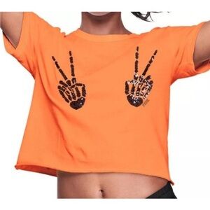 PINK Victoria's Secret Halloween Squad Ghouls Tee